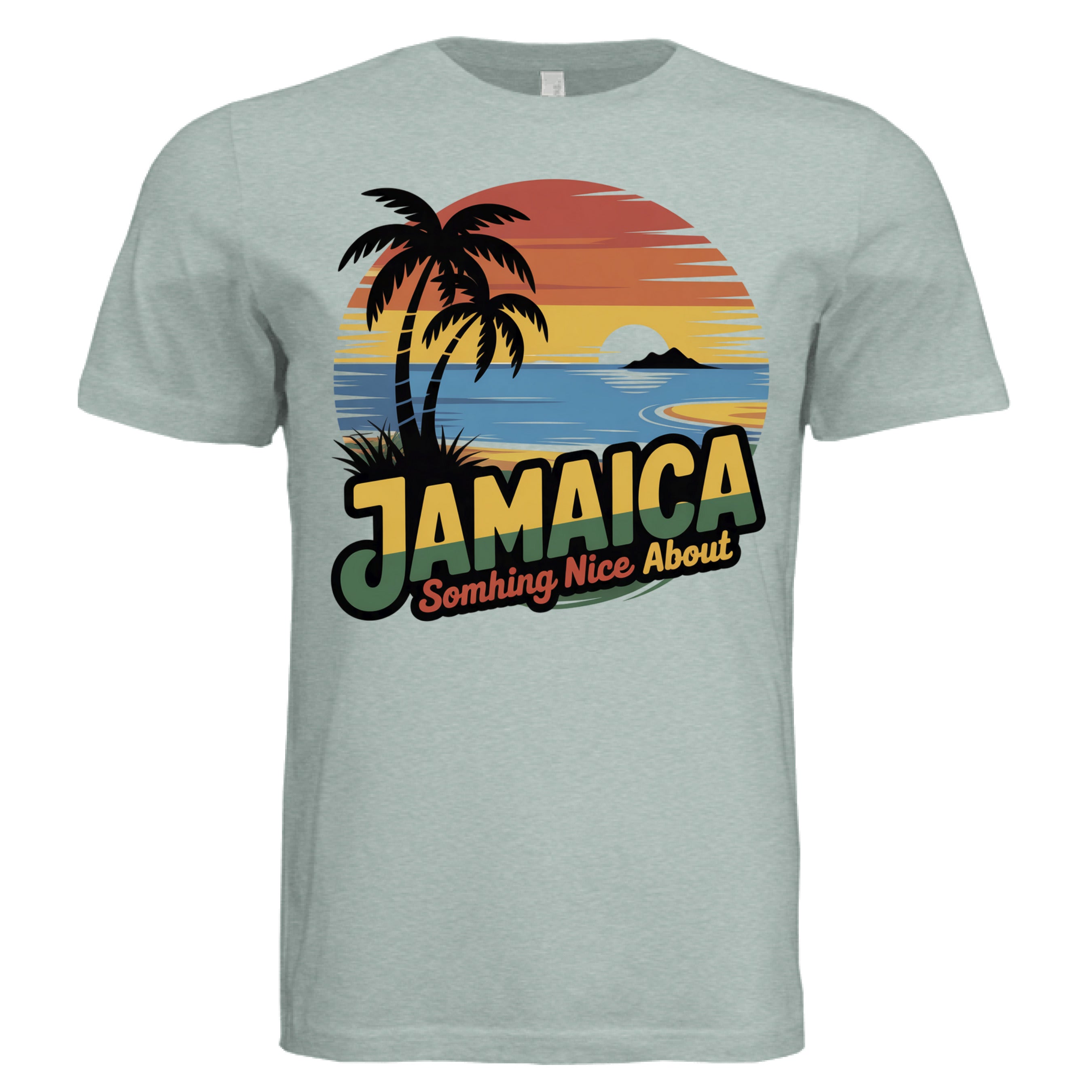 Dusty Blue Triblend - FRONT